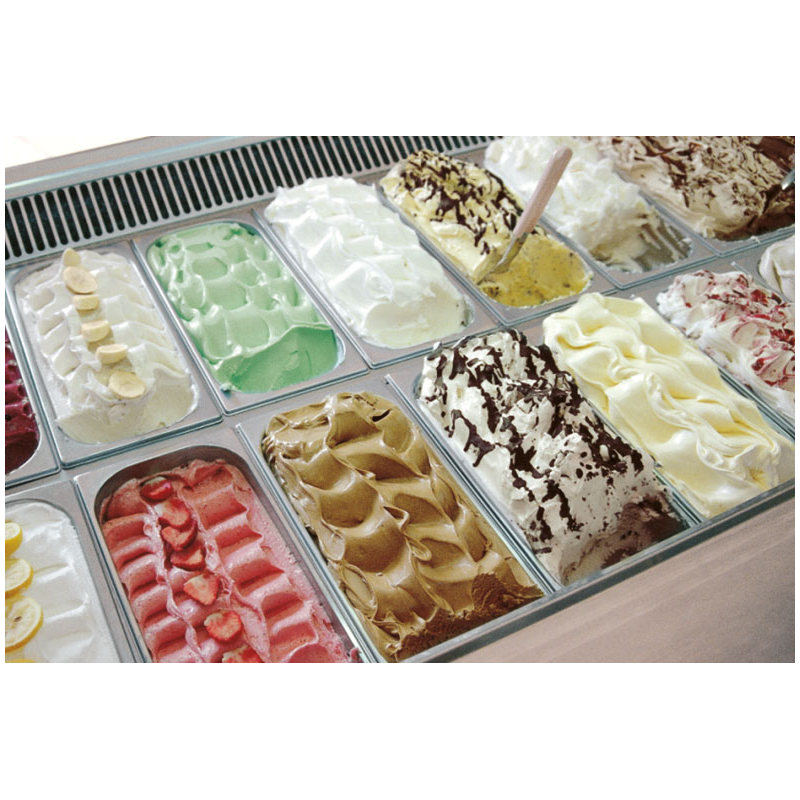 Bac &agrave; glace inox - 360x250x40mm - Linum - VGR-3634-000
