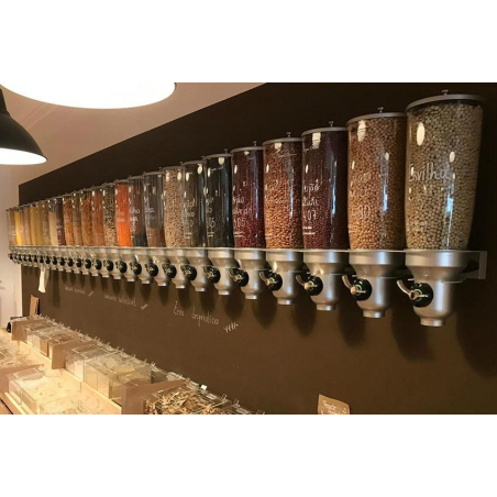 Distributeur free flow - 3x 5l - montage mural - Linum - LFD-2302-842