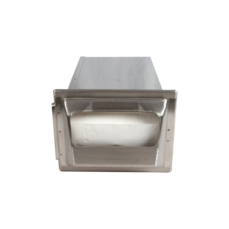 Distributeur de serviettes &agrave; encastrer - pli mini - chrome mat - Linum - SDP-2003-000