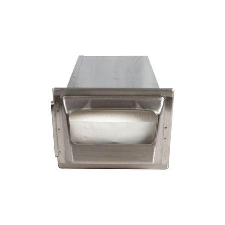 Distributeur de serviettes &agrave; encastrer - pli mini - chrome mat - Linum - SDP-2003-000