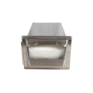 Distributeur de serviettes &agrave; encastrer - pli mini - chrome mat - Linum - SDP-2003-000