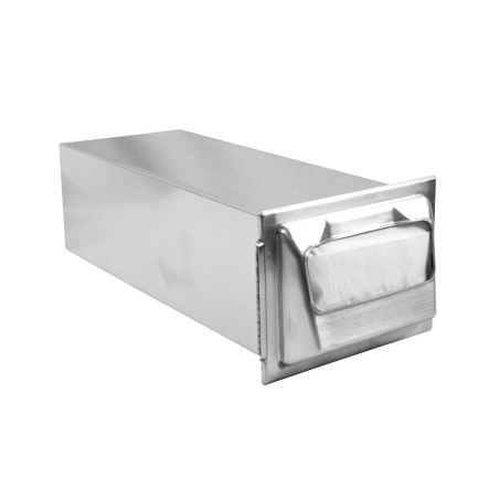 Distributeur de serviettes &agrave; encastrer - inox - pli entier - Linum - SDP-2001-841