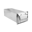 Distributeur de serviettes &agrave; encastrer - inox - pli entier - Linum - SDP-2001-841
