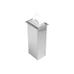 Distributeur de serviettes &agrave; encastrer - tube inox - facade transp. - interfold - Linum - SDP-2002-841