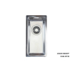 Cuve 180x400x140mm - R15 - polie - trou 115/88 - accessoires incl. - Linum - RMR-0418-846