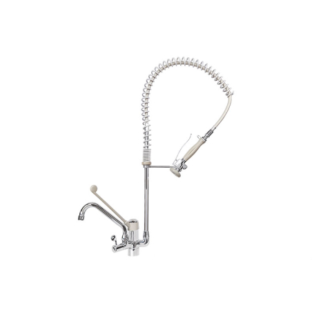 Douchette de prelavage classic - avec rob.intermed. &agrave; commande au coude - Linum - LKL-2615-000