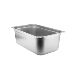 GN1/1 - 200mm r&eacute;cipient inox - plein - V-Line - Linum - CGS-1120-000