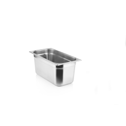 GN1/3 - 150mm r&eacute;cipient inox - plein - V-Line - Linum - CGS-1315-000