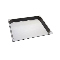 GN2/1 - 65mm r&eacute;cipient inox - plein - V-Line - Linum - CGS-2106-000