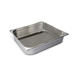 GN2/1 - 100mm r&eacute;cipient inox - plein - V-Line - Linum - CGS-2110-000