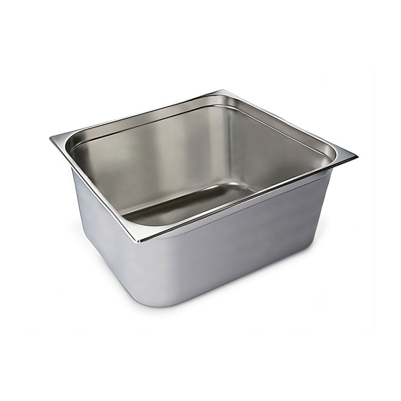 GN2/1 - 200mm r&eacute;cipient inox - plein - V-Line - Linum - CGS-2120-000