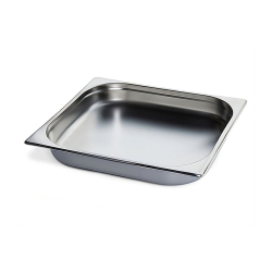 GN2/3 - 40mm r&eacute;cipient inox - plein - V-Line - Linum - CGS-2304-000