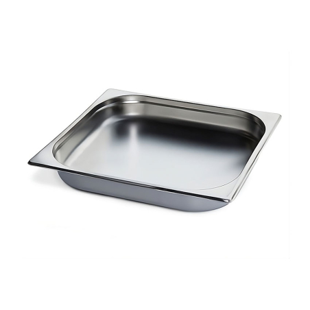 GN2/3 - 40mm r&eacute;cipient inox - plein - V-Line - Linum - CGS-2304-000