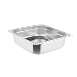 GN2/3 - 100mm r&eacute;cipient inox - plein - V-Line - Linum - CGS-2310-000