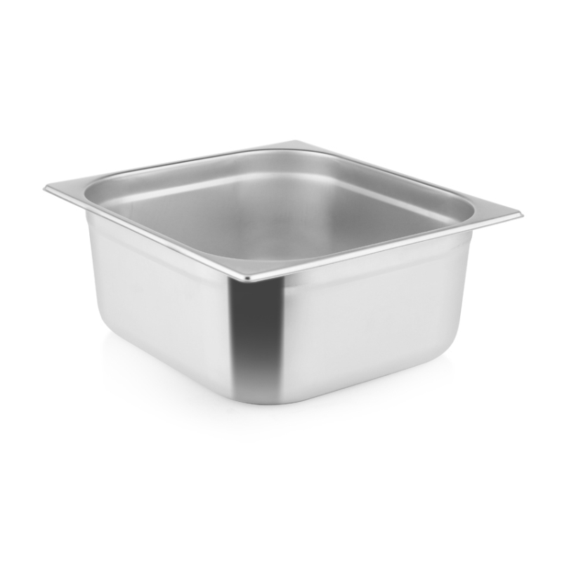 GN2/3 - 150mm r&eacute;cipient inox - plein - V-Line - Linum - CGS-2315-000
