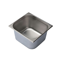 GN2/3 - 200mm r&eacute;cipient inox - plein - V-Line - Linum - CGS-2320-000