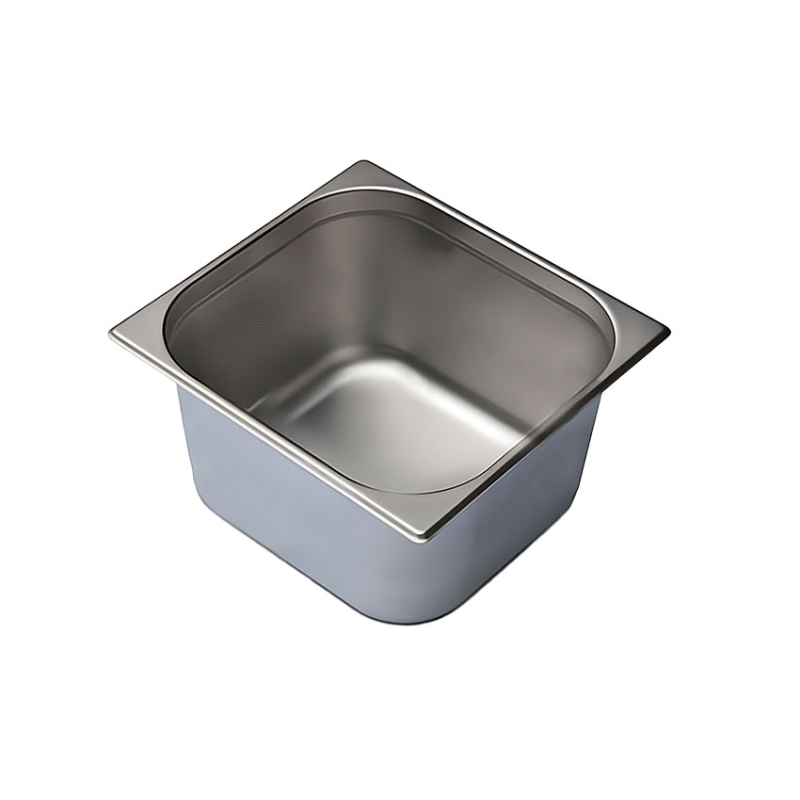 GN2/3 - 200mm r&eacute;cipient inox - plein - V-Line - Linum - CGS-2320-000