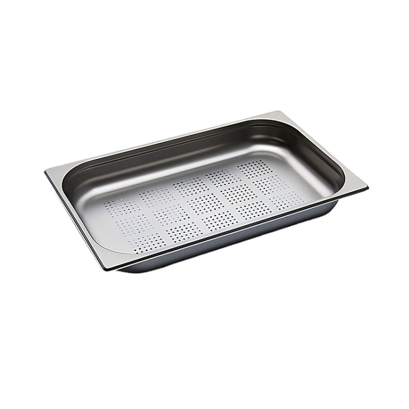 GN1/1 - 65mm r&eacute;cipient inox - perfor&eacute; - V-Line - Linum - CGF-1106-000