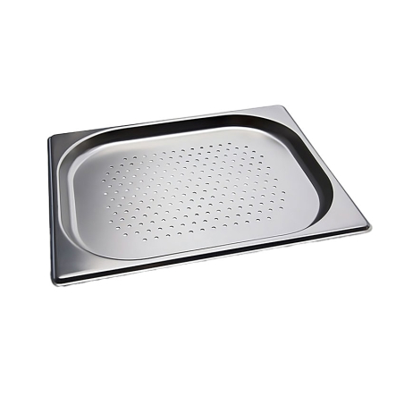 GN1/2 - 20mm r&eacute;cipient inox - perfor&eacute; - V-Line - Linum - CGF-1202-000