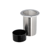 Distributeur pour pailles - &agrave; encastrer - diam percage - 106 mm - Linum - LDP-0320-000