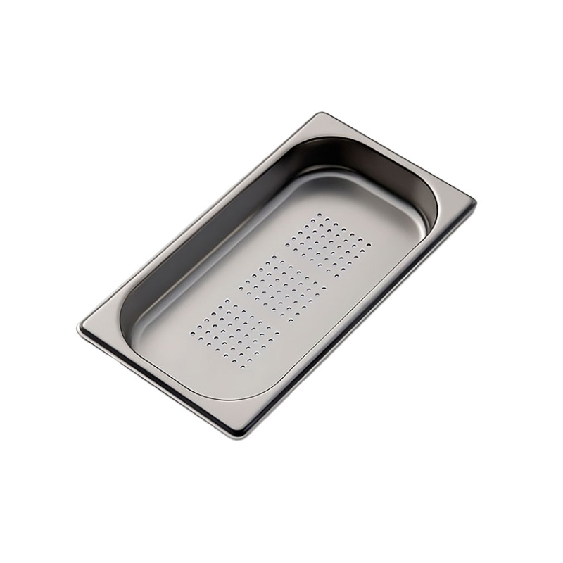GN1/3 - 40mm r&eacute;cipient inox - perfor&eacute; - V-Line - Linum - CGF-1304-000