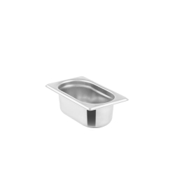 GN1/9 - 65mm r&eacute;cipient inox - plein - V-Line - Linum - CGS-1906-000