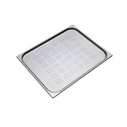 GN2/1 - 20mm r&eacute;cipient inox - perfor&eacute; - V-Line - Linum - CGF-2102-000