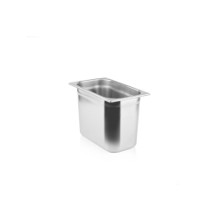 GN1/4 - 200mm r&eacute;cipient inox - plein - V-Line - Linum - CGS-1420-000