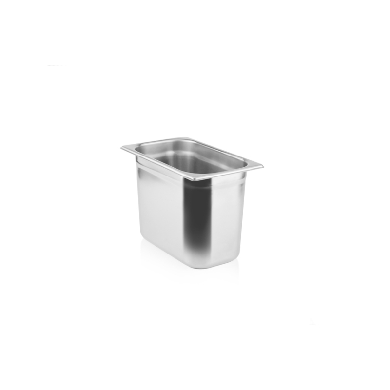 GN1/4 - 200mm r&eacute;cipient inox - plein - V-Line - Linum - CGS-1420-000