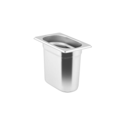 GN1/9 - 150mm r&eacute;cipient inox - plein - V-Line - Linum - CGS-1915-000