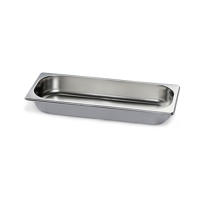 GN2/4 - 65mm r&eacute;cipient inox - plein - V-Line - Linum - CGS-2406-000