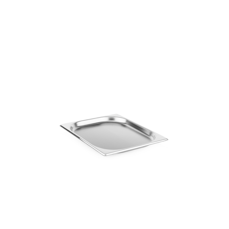 GN1/2 - 20mm r&eacute;cipient inox - plein - V-Line - Linum - CGS-1202-000