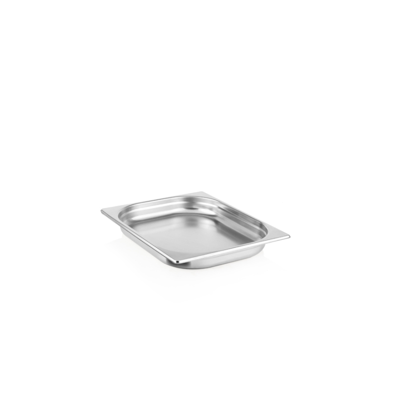 GN1/2 - 40mm r&eacute;cipient inox - plein - V-Line - Linum - CGS-1204-000