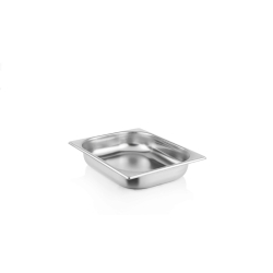 GN1/2 - 65mm r&eacute;cipient inox - plein - V-Line - Linum - CGS-1206-000