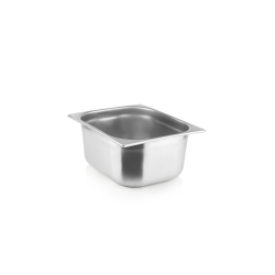 GN1/2 - 150mm r&eacute;cipient inox - plein - V-Line - Linum - CGS-1215-000