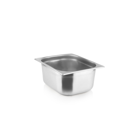 GN1/2 - 150mm r&eacute;cipient inox - plein - V-Line - Linum - CGS-1215-000