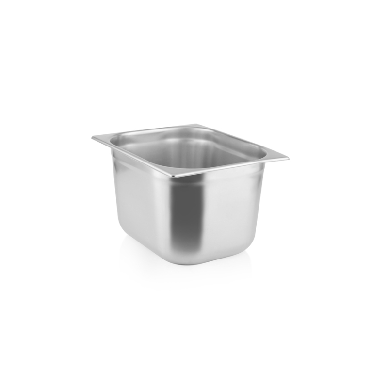 GN1/2 - 200mm r&eacute;cipient inox - plein - V-Line - Linum - CGS-1220-000