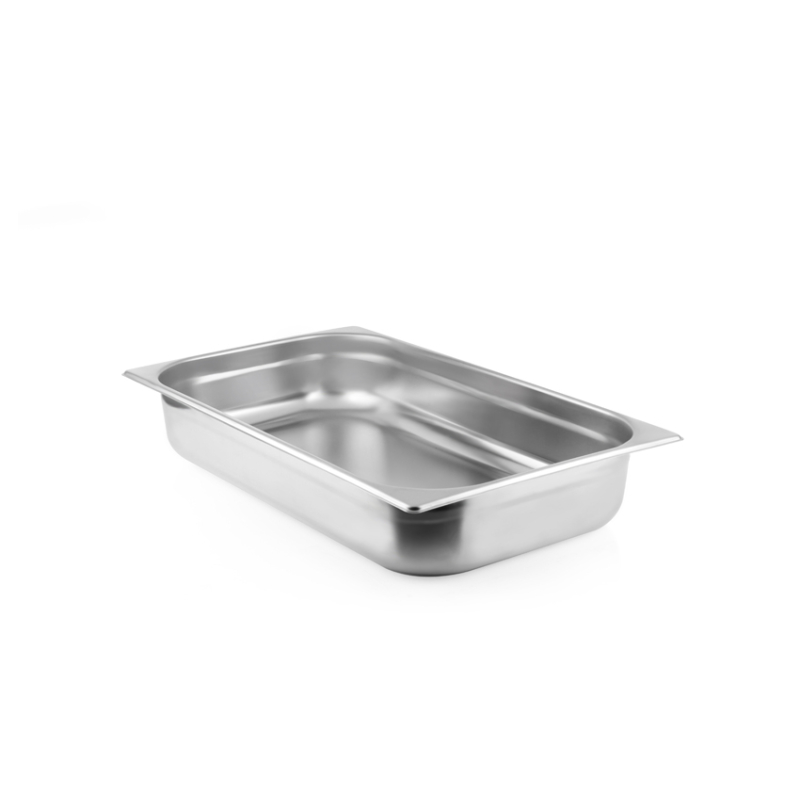 GN1/1 - 100mm r&eacute;cipient inox - plein - V-Line - Linum - CGS-1110-000