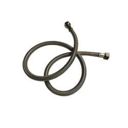 Flexible en inox 1/2' fem. - 1100mm - avec rev&ecirc;tement en plastique design - Linum - LKF-9305-000