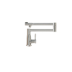 Inoxo CG m&eacute;langeur monocommande en inox jusqu'&agrave; 550 mm avec bec pivotant - levier frontal - Linum - LKS-5519-000
