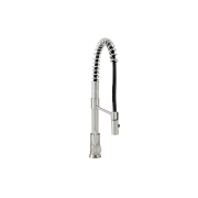 Flusso Mini mini-douchette en inox avec flexible noir - Linum - LKS-2514-000