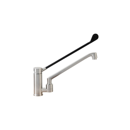Inoxo ELB m&eacute;langeur commande au coude avec bec 250 mm - Linum - LKS-1613-000