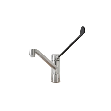 Inoxo ELB m&eacute;langeur commande au coude avec bec 250 mm - Linum - LKS-1613-000