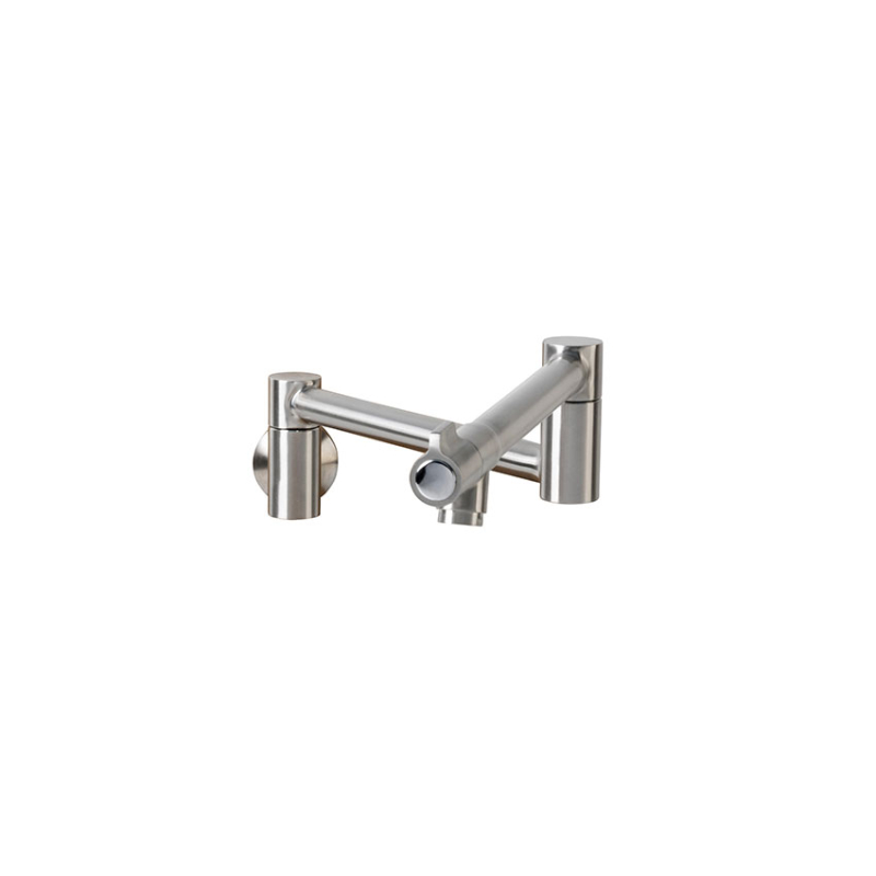 Pentola CG robinet mural en inox avec bec pivotant jusqu'&agrave; 550 mm - levier frontal - Linum - LKS-0029-000