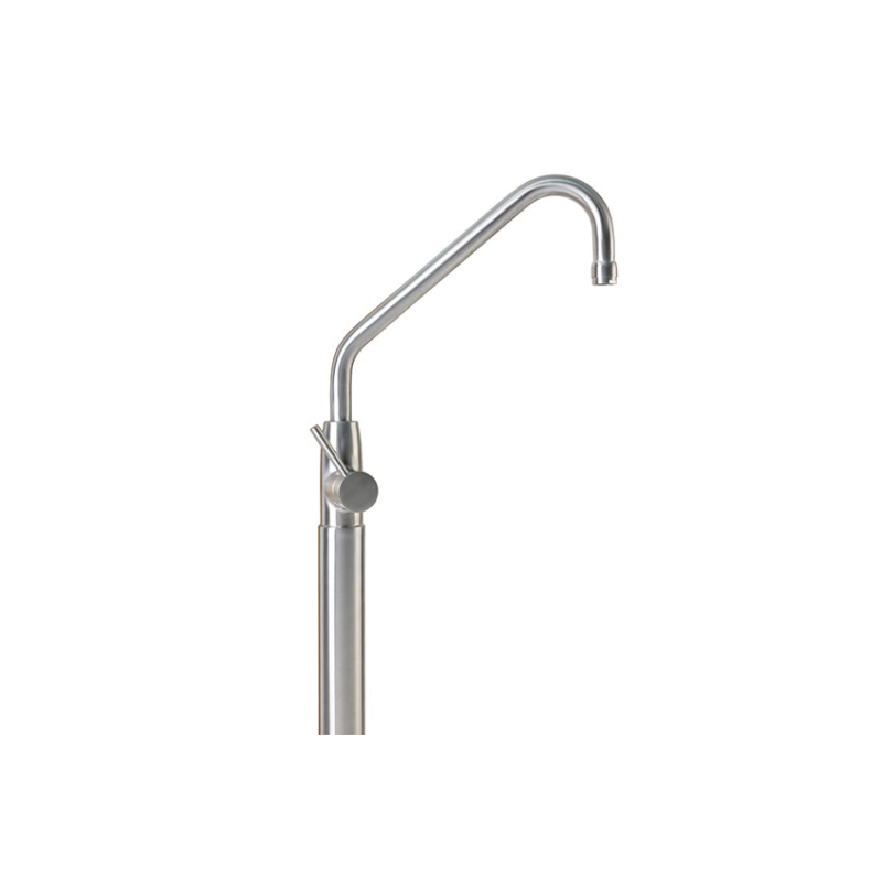 Pentola TM m&eacute;langeur colonne en inox avec bec en forme "L" 300 mm - Linum - LKS-4514-000