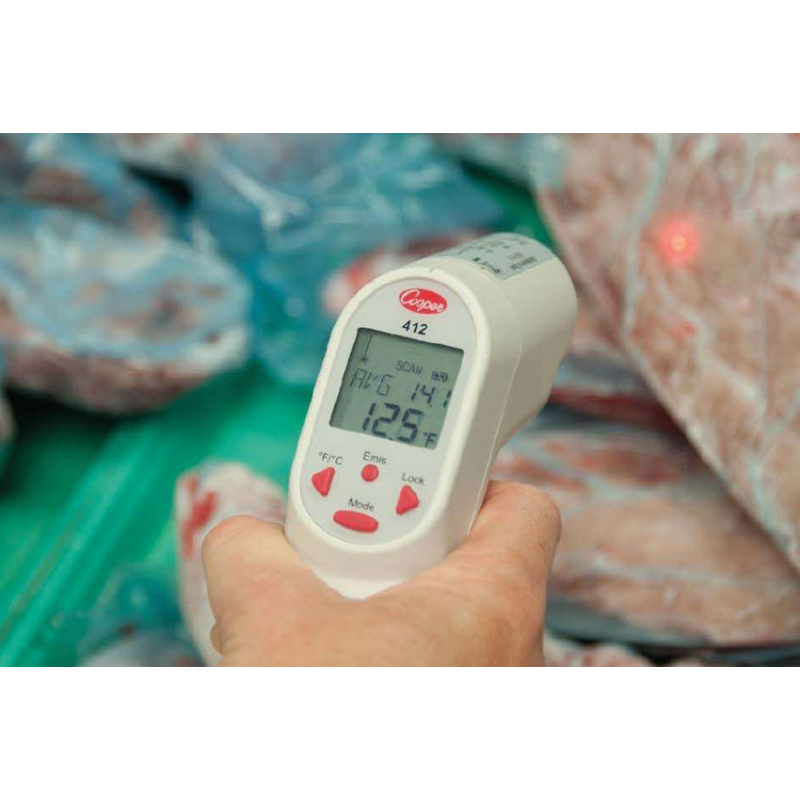 Thermom&egrave;tre infrarouge avec sonde &agrave; thermocouple - Linum - COO-0412-000