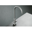 Inoxo 190 m&eacute;langeur monocommande en inox avec bec courb&eacute; 190 mm - Linum - KRO-4100-841