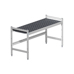 Rayonnage vestiaire / banc - 1 niveau - 1200x460x600mm - Linum - FST-6281-000
