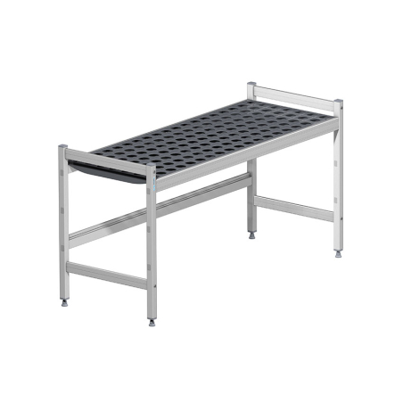 Rayonnage vestiaire / banc - 1 niveau - 1200x460x600mm - Linum - FST-6281-000