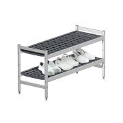 Rayonnage vestiaire / banc - 2 niveaux - 1200x460x600mm - Linum - FST-6282-000